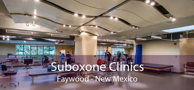 Suboxone Clinics Faywood - New Mexico