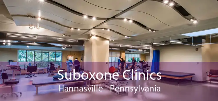 Suboxone Clinics Hannasville - Pennsylvania