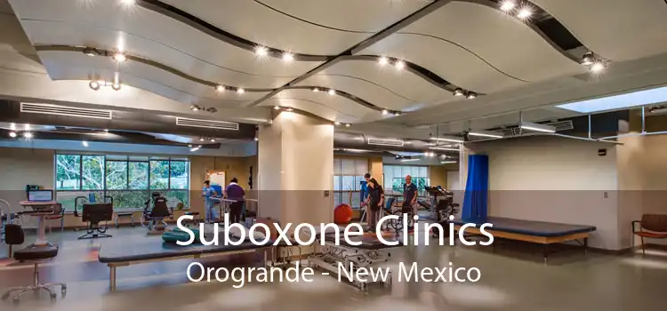 Suboxone Clinics Orogrande - New Mexico