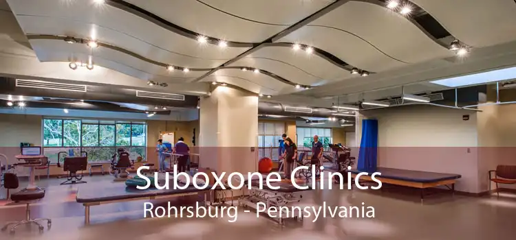 Suboxone Clinics Rohrsburg - Pennsylvania