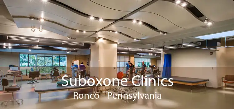 Suboxone Clinics Ronco - Pennsylvania